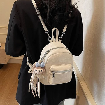 Ba Lô Nhỏ Ba Lô Nhỏ Ba Lô Nhỏ Ba Lô Mini Màu Trơn PU Chống Nước Phiên Bản Hàn Quốc Thời Trang Ba Lô Phù Hợp Với Dung Tích Nhỏ Hợp Thời Trang Nhẹ Ba Lô Nữ Hương Thơm Nhỏ Ba Lô Cô Gái