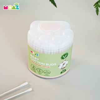 Tăm Bông Vệ Sinh Trẻ Em Moaz Eco Hộp 200 Que Và 480 Que