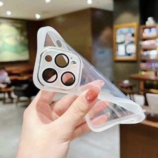 Ốp lưng iPhone silicone mềm cao cấp chống sốc kèm kính camera bảo vệ cho iPhone 17 16 15 14 13 12 11 Pro Max XS XR 7P 8P