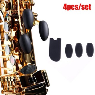 BRYANKEITH 1 Bộ Saxophone Ngón Tay Còn Lại Saxophone Ngón Tay Cái Đệm Lòng Bàn Tay Chìa Khóa Silicon Bảo Vệ Ngón Tay Cho Alto Tenor Soprano Saxophone COD