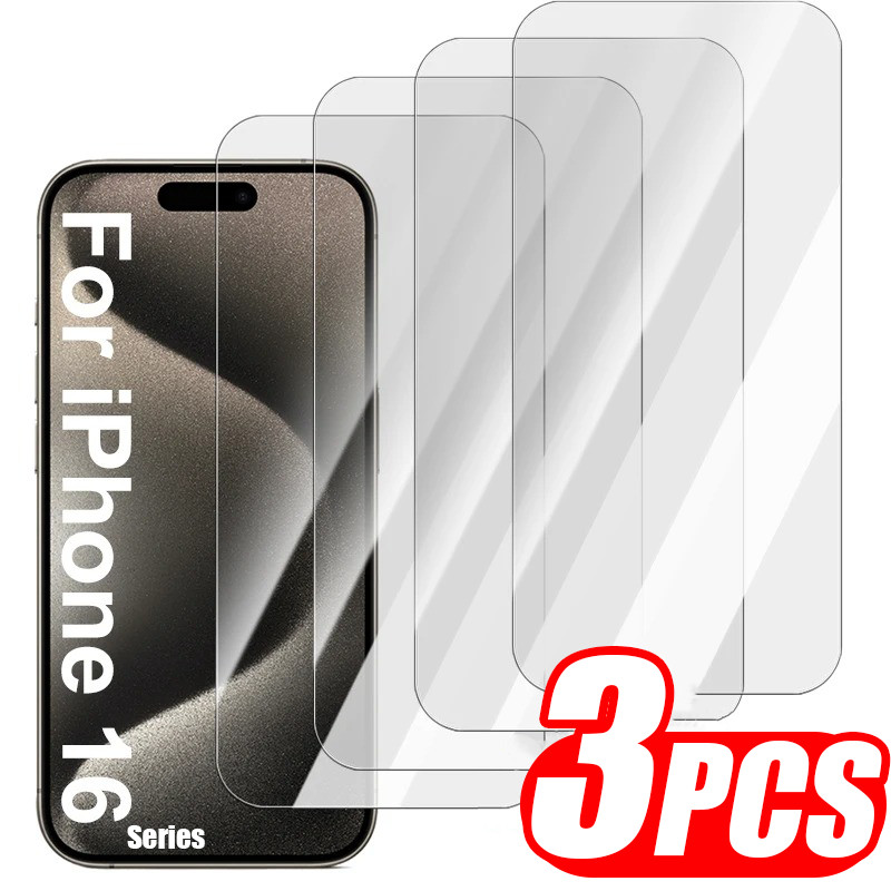 Phim Chống Trầy Xước Dễ Dàng Lắp Đặt Cho IPhone 16 Series - Phim Kính Cường Lực Chống Vỡ - HD Clear Full Cover Bảo Vệ Màn Hình