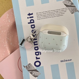 Ốp lưng AirPods 4 [2024] AirPods Pro2 Pro 3 2 1 Apple AirPods Bảo vệ tai nghe không dây Cô gái Hàn Quốc Blue Chic IMD