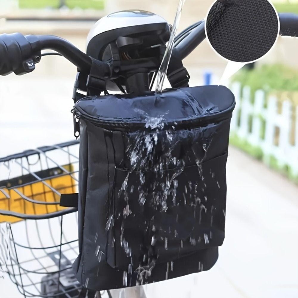 Túi bảo quản SAIA có tay cầm tháo rời, dung tích lớn chống thấm nước cho xe máy và xe điện