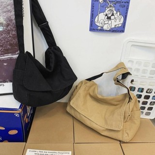 Túi Tote WOAY, Túi vải Canvas dung tích lớn, Dây đeo có thể điều chỉnh Túi đeo vai phong cách thông thường dành cho thanh thiếu niên