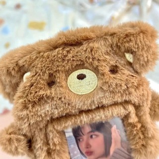WOOLYNOOK Photocard, Hộp đựng thẻ ảnh gấu / thỏ / gà con sang trọng, Phim hoạt hình chất lượng cao Hình ảnh thần tượng đa chức năng dễ thương Vỏ bảo vệ Quà tặng