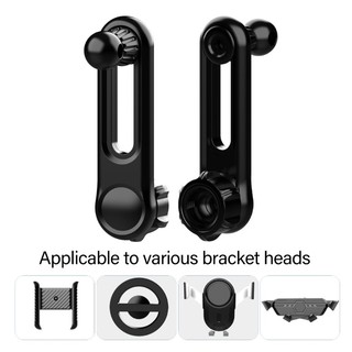 EZ Xoay Air Vent Clip Gắn trên ô tô Giá đỡ đầu khớp 17mm có thể điều chỉnh