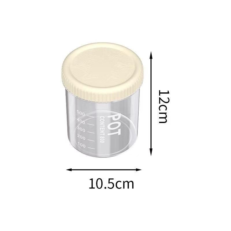 Hộp nhựa POT bảo quản hạt khô ngũ cốc nắp đậy có ron kín đáo 4 dung tích Đựng Gia Vị | BigBuy360 - bigbuy360.vn