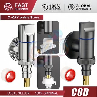 Van Nước Mở Nhanh Inox Cho Máy Giặt – Thép Không Gỉ, Đóng Mở Nhanh, Bền Chắc, Chống Rò Rỉ Nước