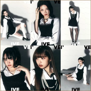 HK1 IVE I ve IVE poster tự dính trang trí tường nhãn dán ảnh Jang Won Young LIZ Gaeul Yujin Rei Leeseo KH1