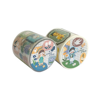 Zhuo Dawang Azhuo One Piece Băng Chết Cắt Miếng Dán Cuộn Washi Chất Liệu Trang Trí Dễ Thương Sổ Tay Trang Trí Phù Hợp Với ys