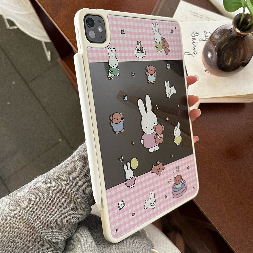 Vỏ bọc ngôi sao Acrylic cứng cho Mini6 Mini7 A17Pro IPad 5 6 7 8 9 10 11 A16 Air 2 3 4 5 6 Air 11 M2 Pro10.5 10.2 "Pro11 2018 2020 2021 2022 M4 Pro13 2024 2025