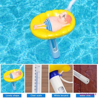 Nhiệt kế bể bơi MG-Swimming °C/°F - Đo lường chính xác, thiết kế phong cách hoạt hình