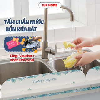 (MỚI) Tấm chắn nước bồn rửa bát đa năng chống bắn nước và dầu mỡ, chất liệu PET cao cấp bền bỉ MAISON