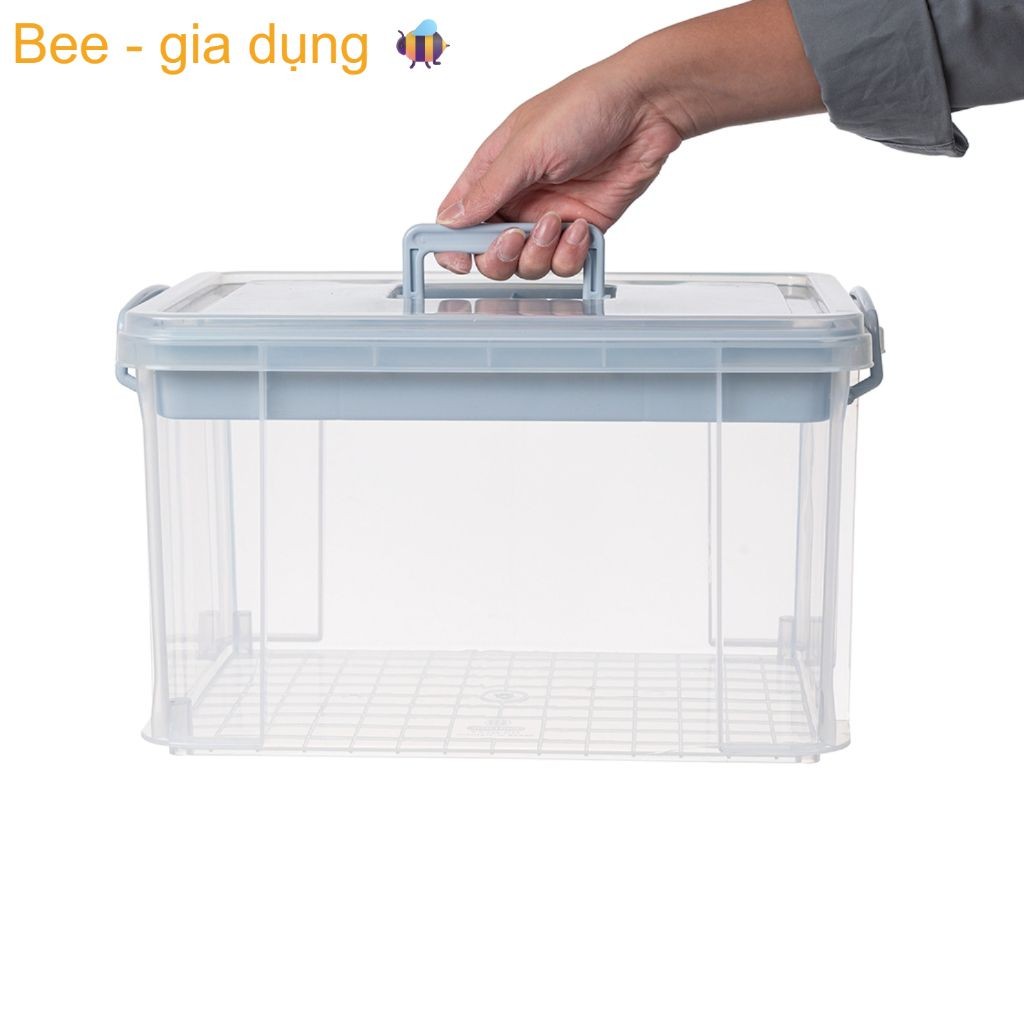 Hộp đựng đồ y tế, Hộp bảo quản thuốc có quai sách chính hãng Việt Nhật