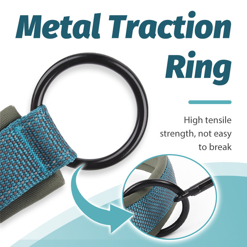 HamshMoc Vòng cổ chó Vải ba lớp phản quang có thể điều chỉnh mở rộng D-Ring cho các giống vừa / lớn