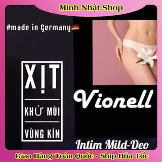 Xịt khử mùi và kháng khuẩn vùng bikini Vionell Đức - Date mới đủ bill