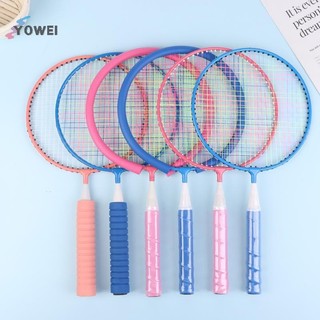 YOWEI Trẻ Em Nhẹ Vợt Cầu Lông Trò Chơi Gia Đình Bộ Vợt Đôi Đi Kèm Ba Lô Mang Theo Thiết Bị Thể Thao Trẻ Em VN