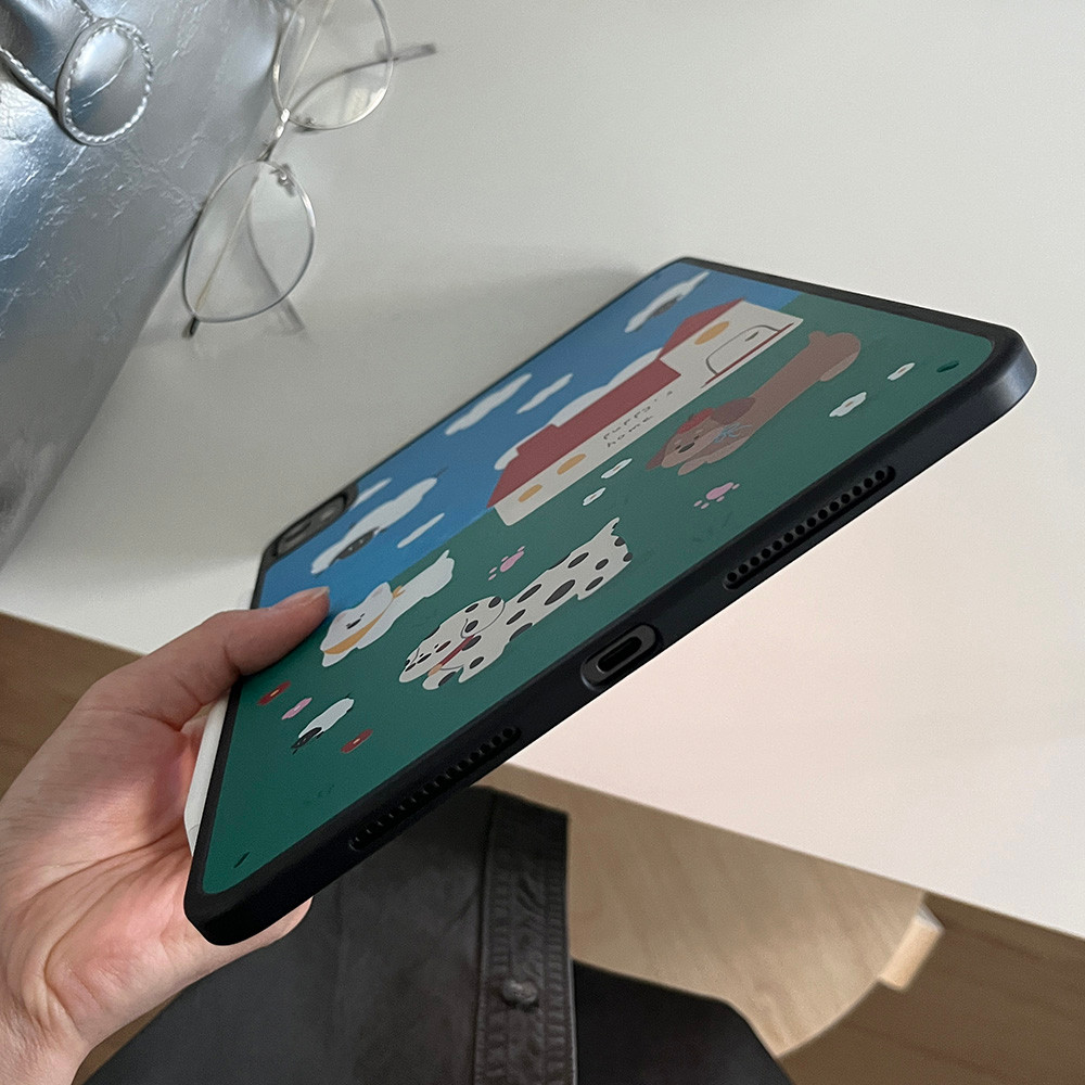Vỏ nhựa Acrylic cứng chạy bộ cho Mini6 Mini7 A17Pro IPad 5 6 7 8 9 10 11 A16 Air 2 3 4 5 6 Air 11 M2 Pro10.5 10.2 "Pro11 2018 2020 2021 2022 M4 Pro13 2024 2025