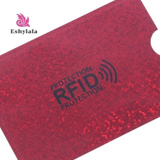 10 Chiếc Hộp Đựng Thẻ Ngân Hàng RFID Hỗn Hợp Bảo Vệ Che Chắn NFC Chống Trộm Thẻ [MỚI]