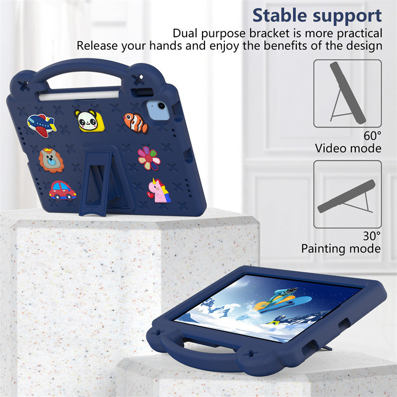 Ốp Lưng Cho iPad (A16) 11th 2025 11 "Vỏ Chất Liệu Bọt EVA Máy Tính Bảng Trẻ Em An Toàn Trẻ Em Vỏ Bảo Vệ Chống Sốc