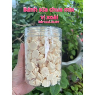 Bánh ăn dặm sc mix vị Dâu tây, xoài cát, chuối, mix nhiều vị, nguyên vị,việt quất ( hũ 300ml)