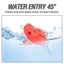 1 CÁI 3cm / 4.2g Ếch Mềm Mồi Câu Cá Ếch Mồi Nhân Tạo Mồi Mềm Móc Đôi Topwater Ray