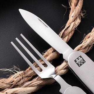 Du lịch Thụy Sĩ Công cụ kết hợp Đức DOUBLEDELI6.6 Bộ đồ ăn ngoài trời多职能可拆卸野餐可折叠