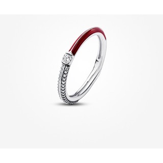 Hàng hóa Spot Goods ME Nhẫn kép Pavé & Đỏ