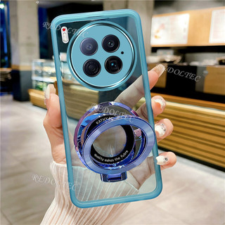 Ốp lưng Tecno Camon 40 Premier 5G Thiết kế mới Giá đỡ từ tính Vỏ trong suốt Tecno Camon 40Premier Camon40 Premier Vỏ điện thoại mềm trong suốt siêu mỏng có ống kính máy ảnh Protectio