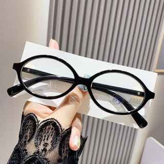 Kính mắt giả cận thời trang nam nữ form bầu dục tiểu thư sang chảnh cá tính chống tia UV 1042