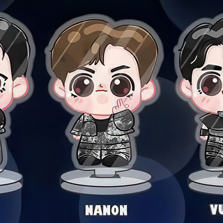 Mô hình standee 3-5CM chibi mini ATSH Anh trai say hi Don't Care Wrighthanoi