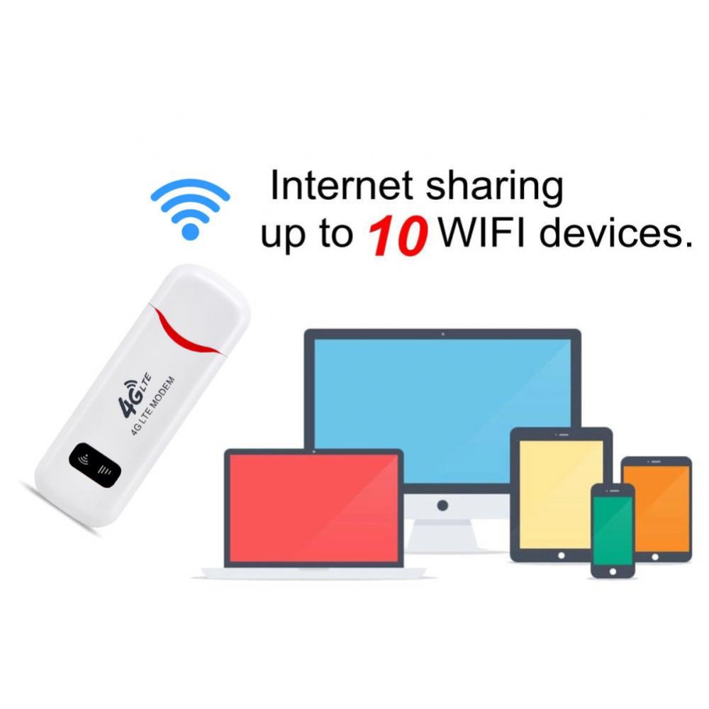 USB wifi từ sim 4g dcom thu phát wifi tốc độ cao 150Mpbs hỗ trợ tất cả nhà mạng | BigBuy360 - bigbuy360.vn