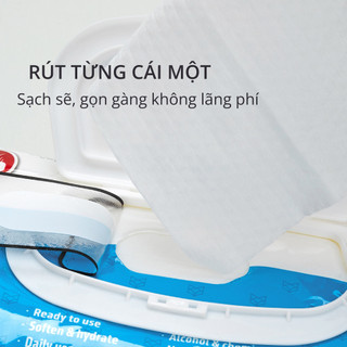 Khăn ướt cho thú cưng hương oải hương an toàn vệ sinh sạch sẽ tiện lợi dễ sử dụng