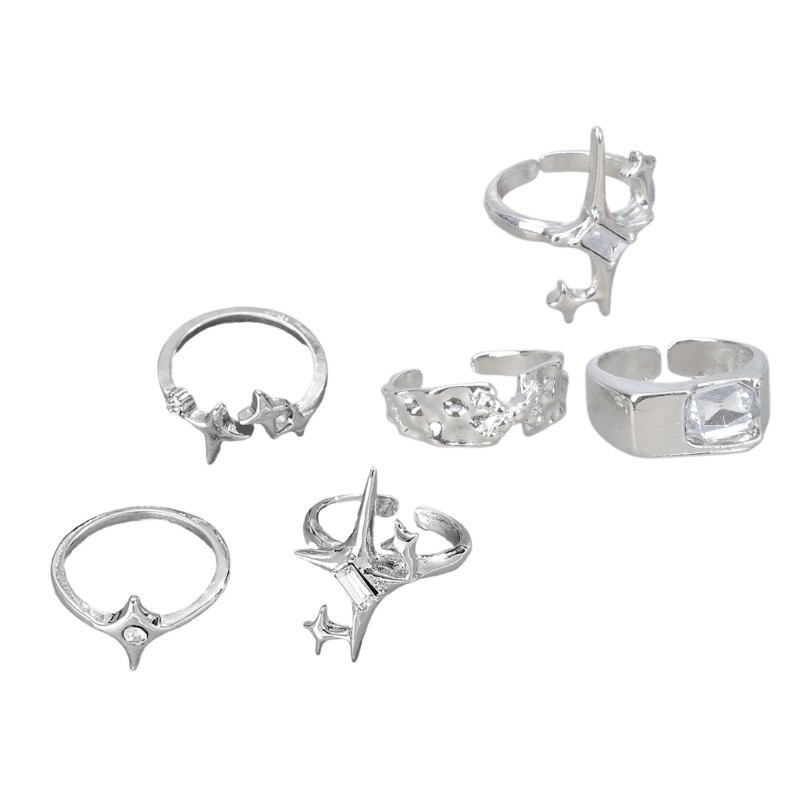 Nhẫn Cặp Đôi Zircon Thời Trang, Tượng Trưng Tình Yêu