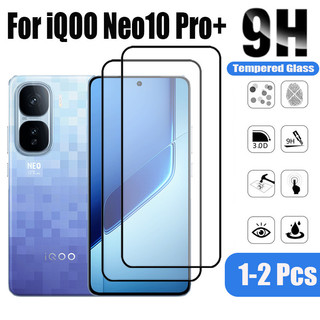 1-2 Chiếc iQOO Neo10 Pro + Kính Cường Lực Bảo Vệ Màn Hình Cho Vivo iQOO Neo 10 Pro Plus Z9 Turbo Z9x 5G Phim Bảo Vệ Kính Chống Va Đập