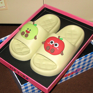 XIXITIAO Flip-Flops Nam Nữ Cặp Đôi Hoạt Hình Thoải Mái Mùa Hè Dễ Thương Đế Dày Dép Dép