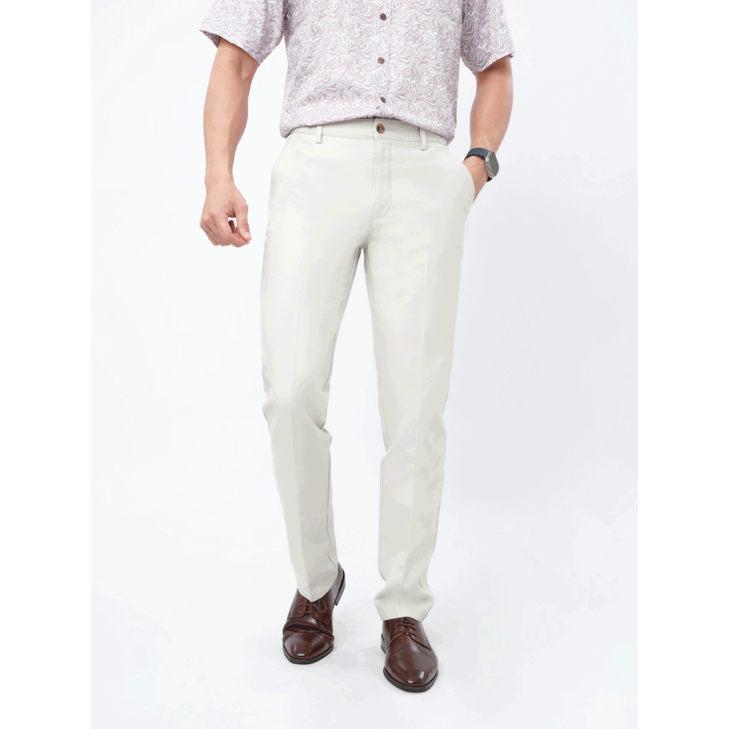 Quần Khaki 0Ply VIETTIEN SMART CASUAL vải Cotton phom REGULAR VT00000437