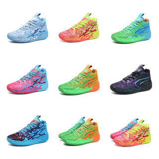 Giày bóng rổ LaMelo Ball MB Triple Ball Generation IV, chống trượt, phù hợp nam nữ, dùng tập luyện và chạy