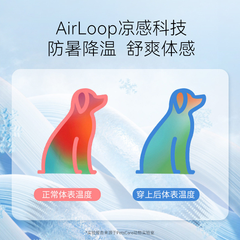 【Ready Stock】 Dog Clothes Spring and Summer Cooling Ice Pack Cool Clothes Adjustable Traction Vest Small and Medium-Sized Dogs Pet Dog Clothes O4CB