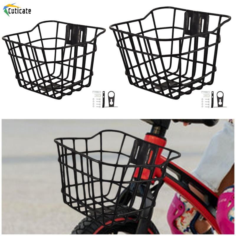 Giỏ xe đạp trẻ em Giỏ tay lái phía trước đa chức năng cho trẻ em bé gái ngoài trời