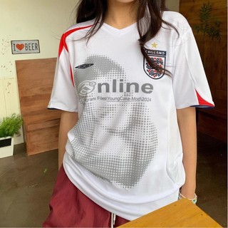 ESEA Người đàn ông của T-Shirts Ngắn Tay Áo Mỹ Retro tương phản màu sắc trung tính phong cách Jerseys