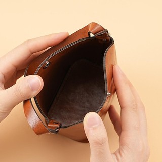 Túi xô WOAY, Túi xách da PU mềm cổ điển, Túi đựng chìa khóa son môi cổ điển thông thường dành cho nữ