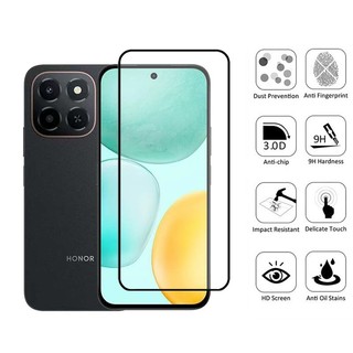 Kính cường lực bảo vệ màn hình 2 trong 1 Honor X6c 4G cho Honor X5b X8c X7c X8b X7b X6b 5G Phim bảo vệ kính có ống kính máy ảnh