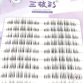 Phần mở rộng lông mi dưới không keo Kết hợp chiều dài Wispy Lash Extension Hoàn hảo cho bé gái Trang điểm mắt ngủ