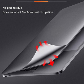 Miếng Dán Cơ Thể Da Chống Trầy Xước Cho Macbook Air Pro 13 14 15 16 inch M1 M2 M3 M4 2010-2025