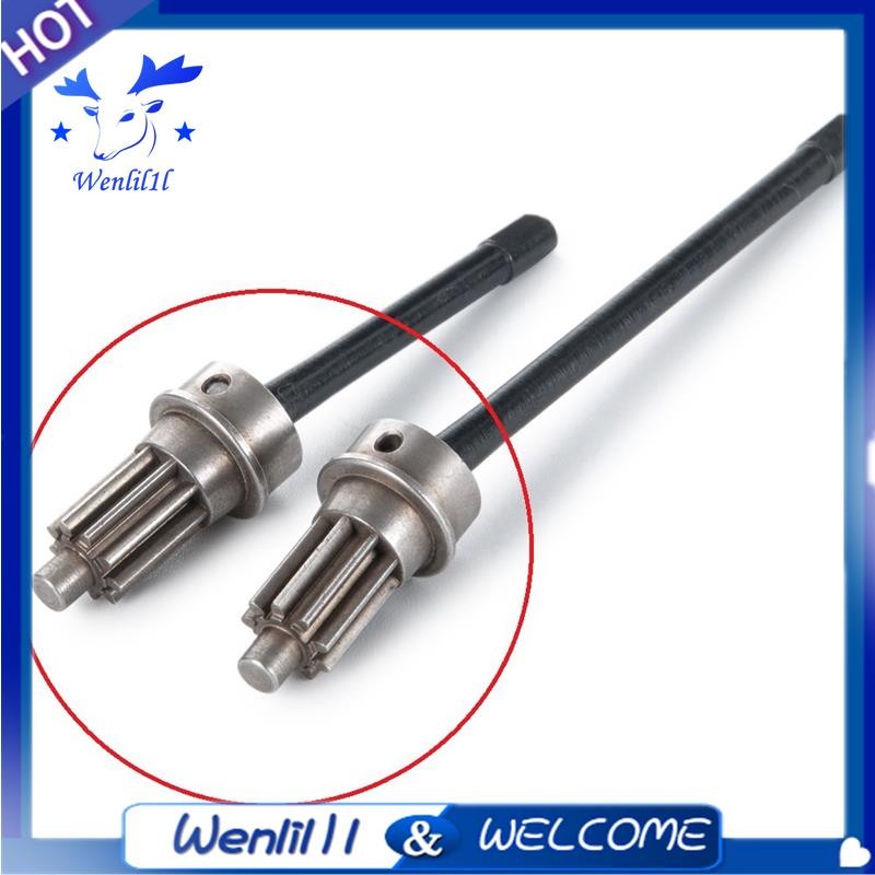 4 Bộ bánh răng đầu vào trục truyền động cổng trước & sau bằng kim loại 8259 8257 cho -4 TRX4 1 / 10 RC Xe bánh xích
