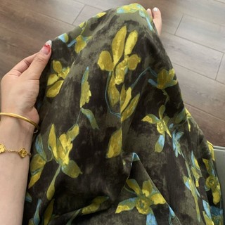 Vải Cotton Lụa Thoáng Khí 25 Phong Cách Mới Mùa Hè Co Giãn Eo Mỏng Phù Hợp Với Cao Cấp Ôm Hơn Nhìn Phù Hợp Với Váy Chữ A Hoa Mặc Ngoài