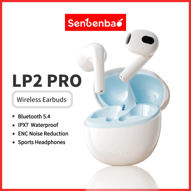 Senbenbao LP2 Pro IPX5 chống nước, giảm tiếng ồn, tai nghe không dây,tai nghe Bluetooth 5.3 tích hợp micro, âm thanh tốt.