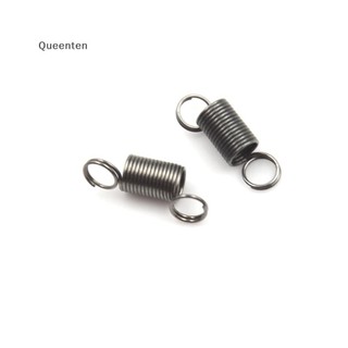 Queenten 10 Chiếc 15 Mm Thép Không Gỉ Căng Thẳng Nhỏ Lò Xo Có Móc Kéo DIY Đồ Chơi QT