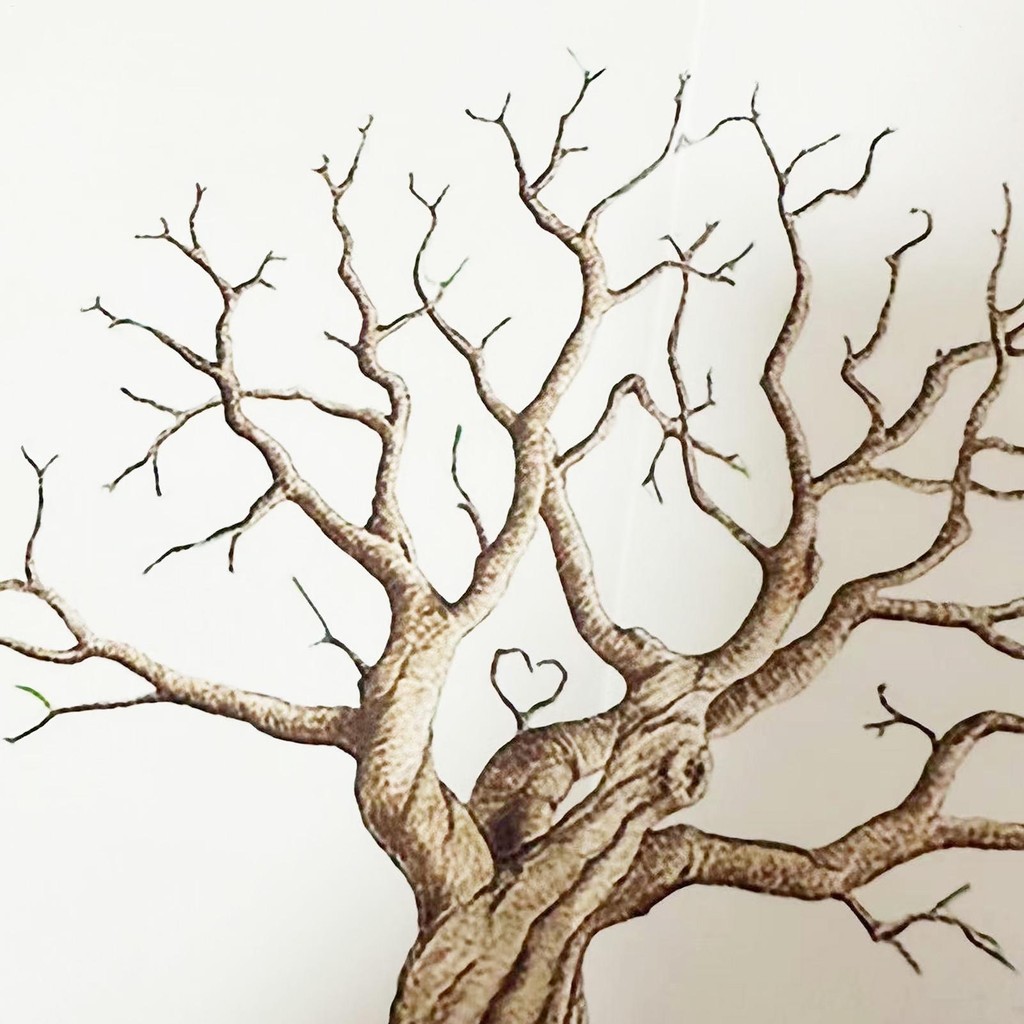 Fingerprint Tree Canvas Creative Guest Book Large Wedding Fingerprint Thumbprint Tree Family Signature Canvas gelhvn